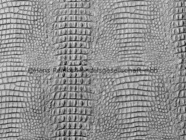 Porsche Nappa schwarz Kroko klein Hälften Windsor A Farbmuster