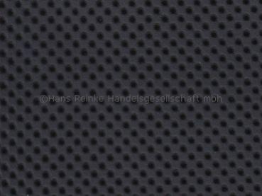 Lenkradleder schwarz/jet black Nappa chromfrei mit Lenkradprägung MP Farbmuster