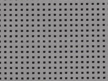 Alcantara oriongrau Kästchenperforation 142 cm Produkt Code 8210 Farbmuster