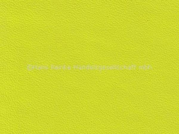 Porsche Nappa acidgreen Farbmuster