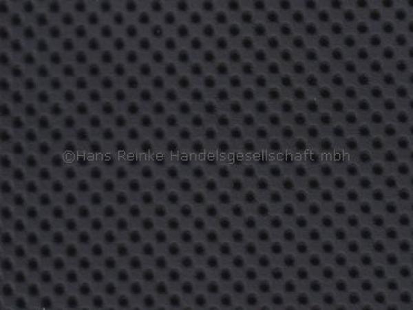 Lenkradleder schwarz/jet black Nappa chromfrei mit Lenkradprägung MP Farbmuster