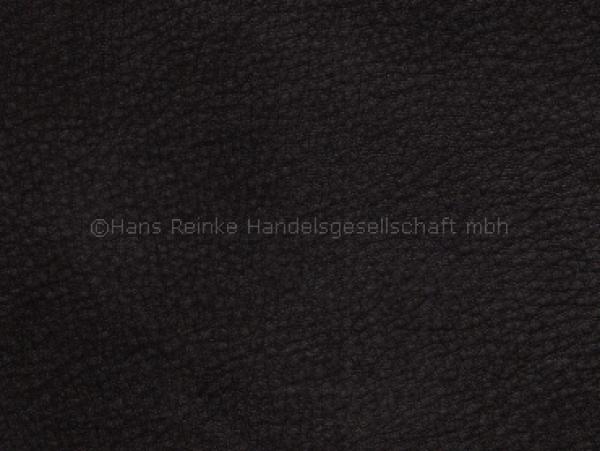 Nubuk schwarz 1,1 - 1,3 mm Farbmuster