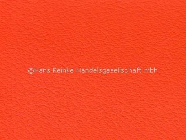 Queen orange phthalatfrei 140 cm  25 lfm pro Rolle Farbmuster